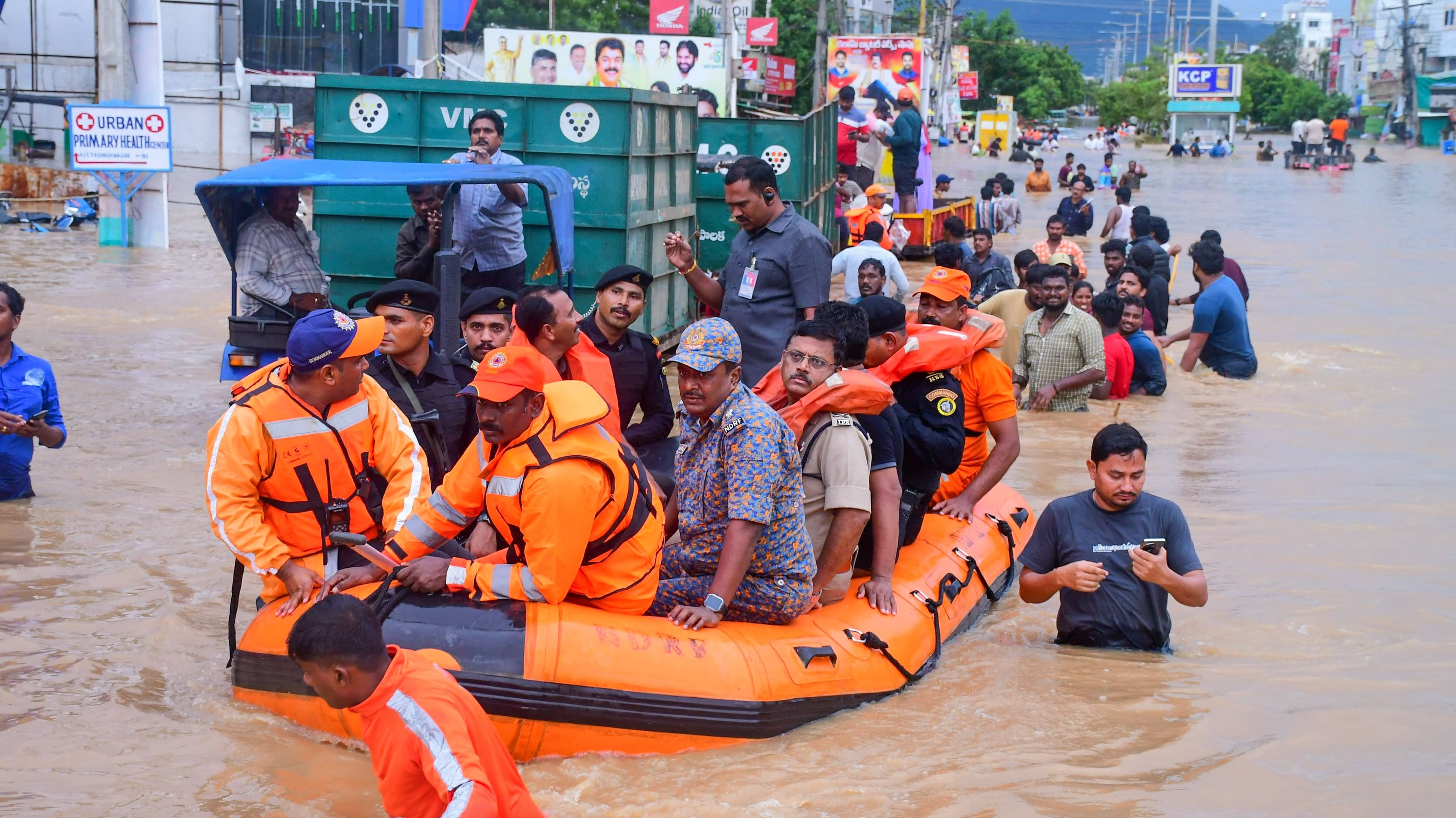 <div class="paragraphs"><p>Rescue efforts in Vijayawada, September 1, 2024.</p></div>